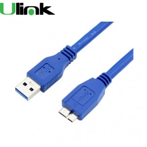 Cable USB a MicroUSB 3,0 1,8 mt Ulink Azul