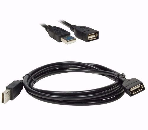 Cable USB Generico 4 mt Macho a Hembra USB 2.0