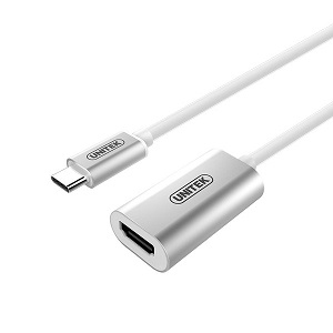 Adaptador Unitek USB tipo C a HDMI Aluminio Y-6316