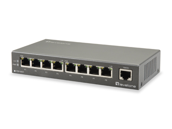 Switch Fast Ethernet LevelOne PoE 9 puertos FEP-0931