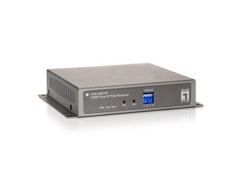Receptor HDMI LevelOne a través de IP PoE HVE-6501R