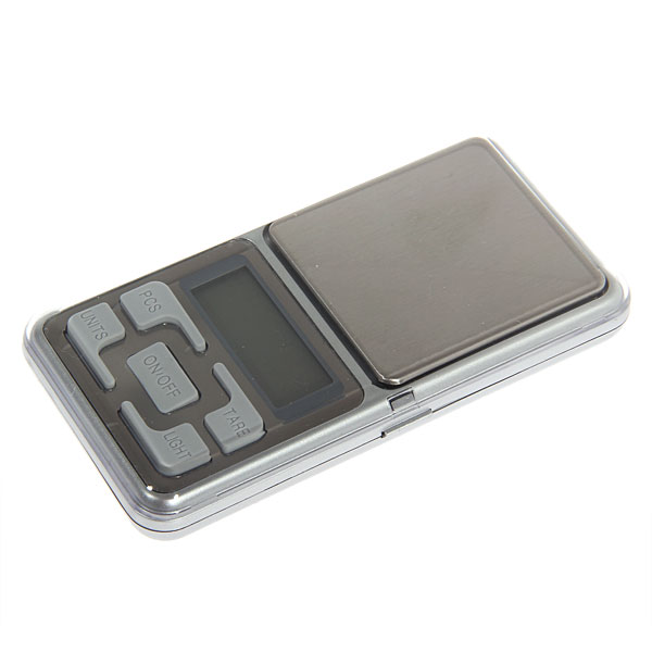 Pesa de Bolsillo MH-Series Pocket Scale Plata