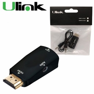 Adaptador HDMI Macho a VGA Hembra Ulink
