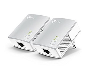 Adaptador de Red TP-LINK TL-PA4010KIT Alcance de 300 mt