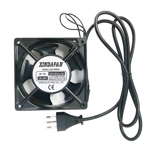 Kit Turbina + Cable Enchufe Nacional para Rack Mural