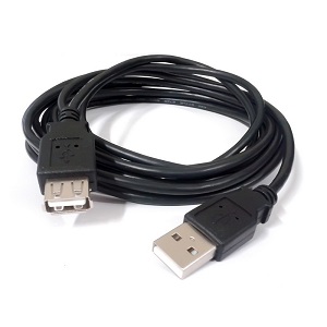 Cable USB 1.80 mt Generico Macho a Hembra