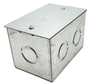 Caja Metalica 100x65x65 Pre-galvanizada
