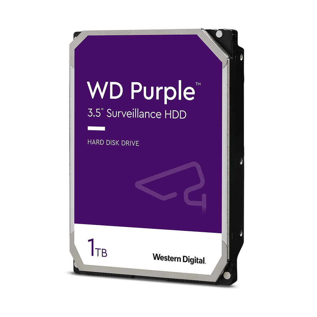 Disco Duro WD WD10PURZ 1TB Purple Surveillance 64mb SATA 6Gb/s