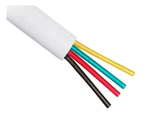 Cable Pin 4x24AWG Blanco x mt
