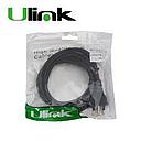 Cable de poder Ulink para Notebook tipo trebol 1,8m 0,75mm