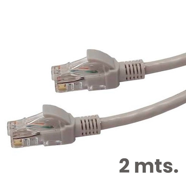 Patch cord Cat6 2 mts Ulink gris