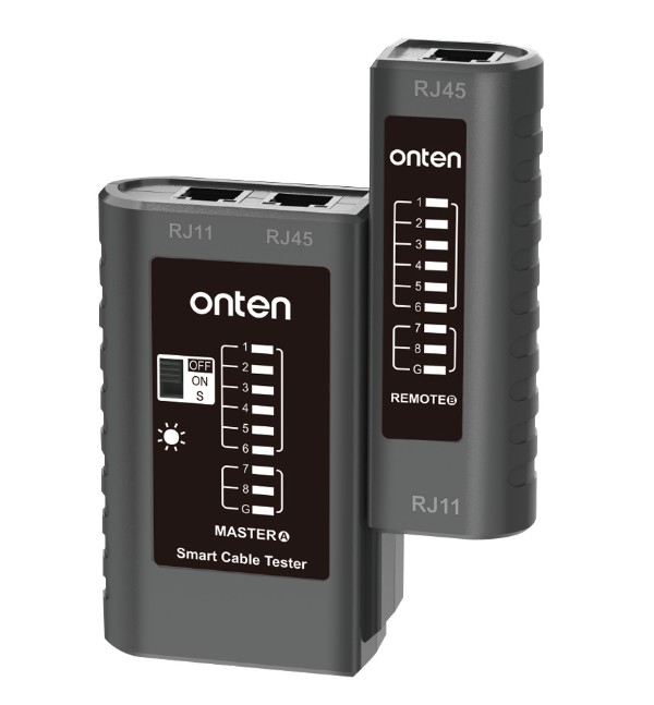 Tester de Red RJ45/RJ11 Onten OTN-E921 Ethernet y Telefonia